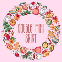 Load image into Gallery viewer, Double Mini Skirt
