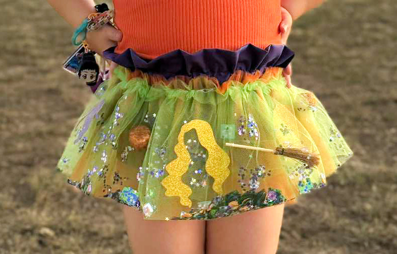 Spooky Sisters REMOVABLE SHAKER SKIRT