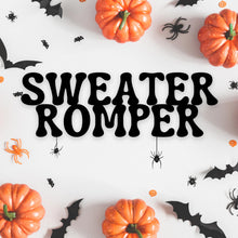 Load image into Gallery viewer, Sweater Romper
