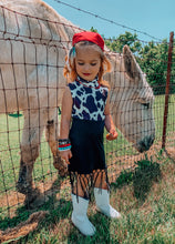 Load image into Gallery viewer, Fringed Pencil Skirt
