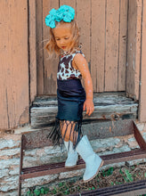 Load image into Gallery viewer, Fringed Pencil Skirt
