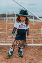 Load image into Gallery viewer, Fringed Pencil Skirt
